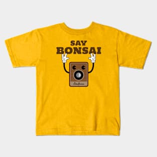 SAY BONSAI Kids T-Shirt